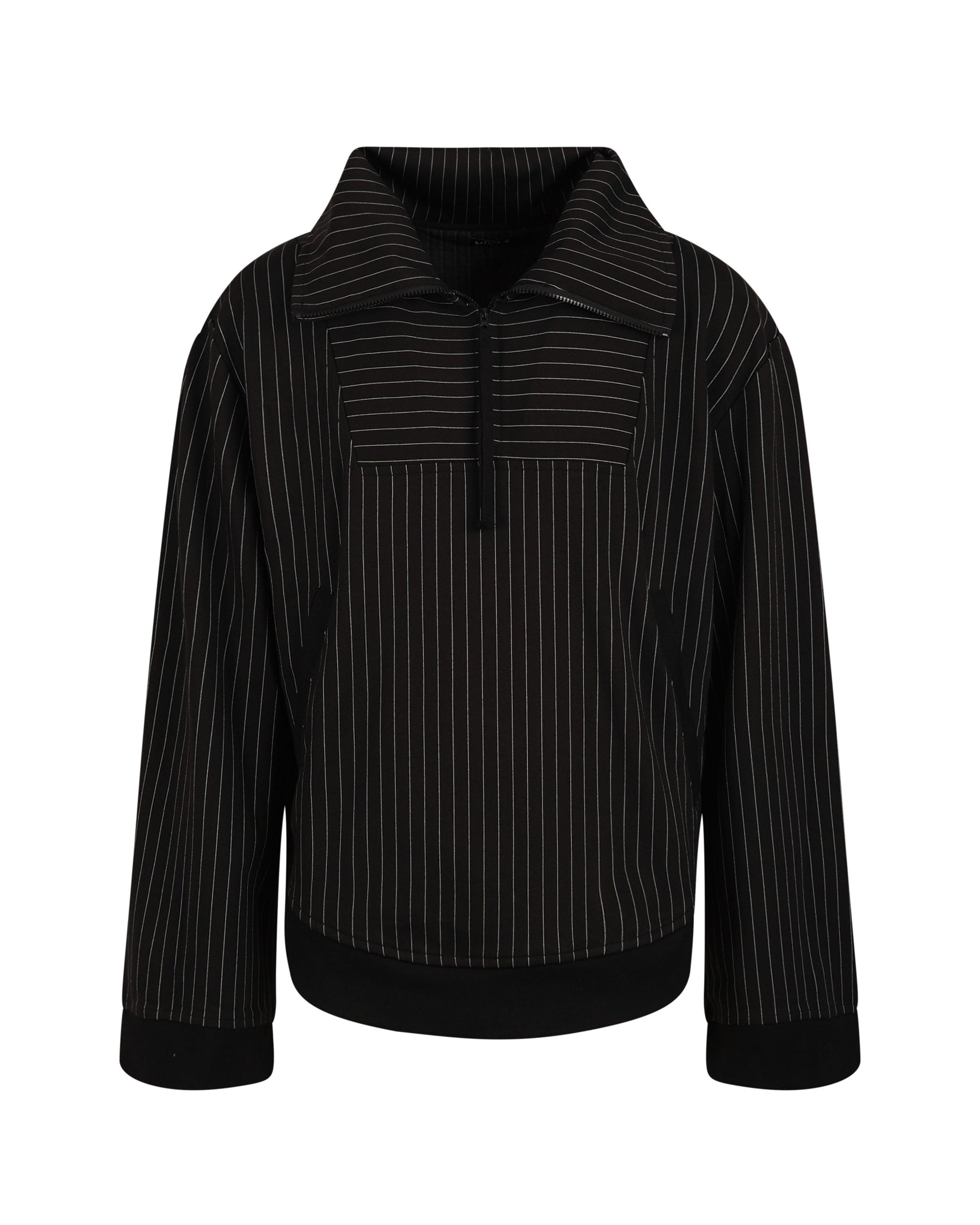 Flat Lay of Pinstripe Medio Pullover Sweatshirt by Mind Less